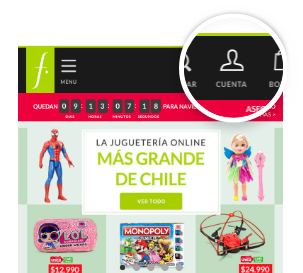 Ingresa a tu cuenta con tu correo electrónico y clave