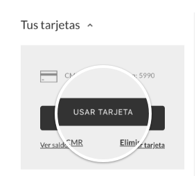 ¡Listo! Tu Tarjeta CMR quedó asociada