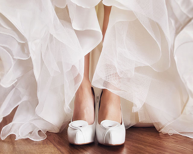 zapatos de novia